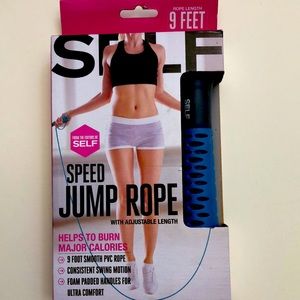 Speed Jump Rope with Adjustable Length